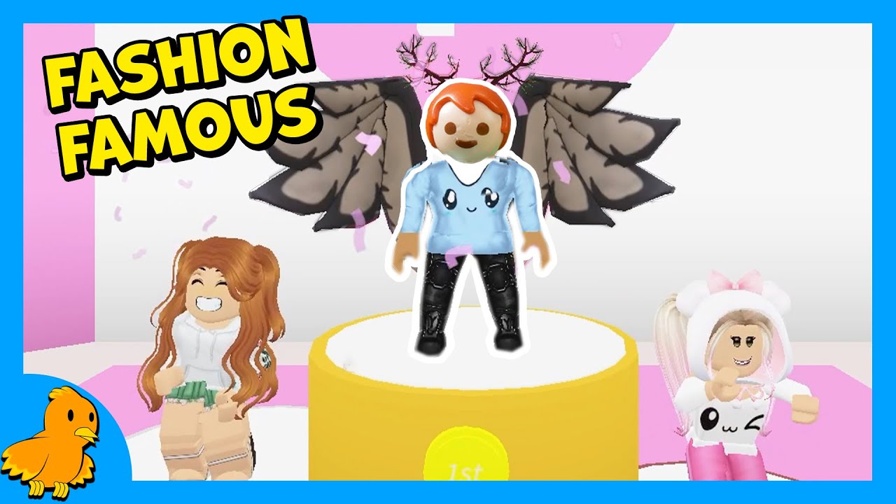 Emma spielt zum ersten Mal Fashion Famous (Roblox) 👗 Playmobil Familie Vogel