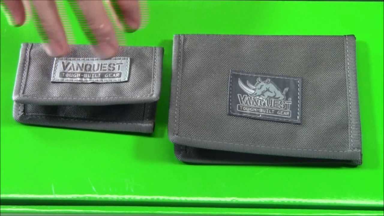 Vanquest Gear Wallets: My Favorite Wallet - Well-made, RFID Blocking