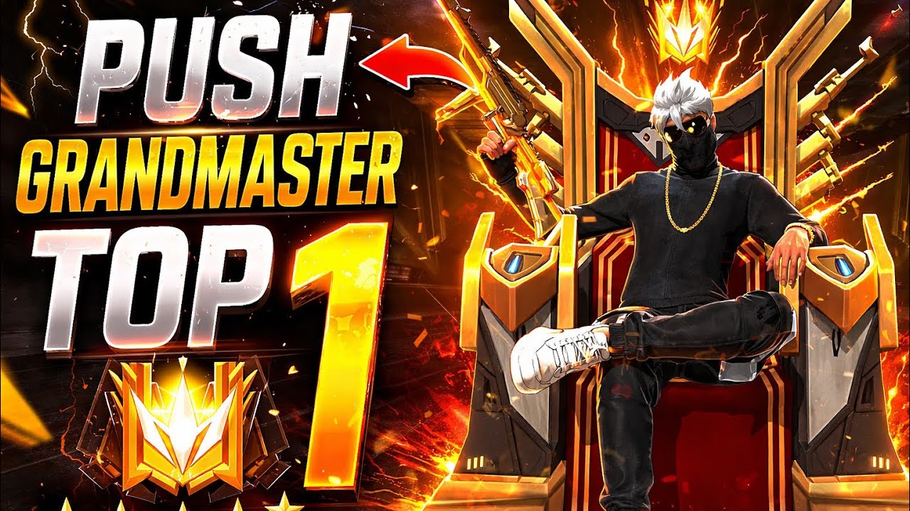 Grandmaster Push 🔥 Road To Top 1 | Intense Rank Gameplay