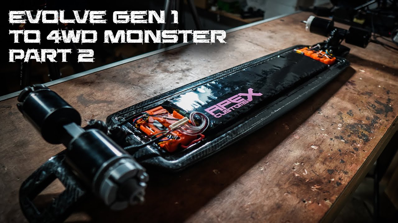 Evolve GEN1 becomes a 4WD weapon! - Part 2