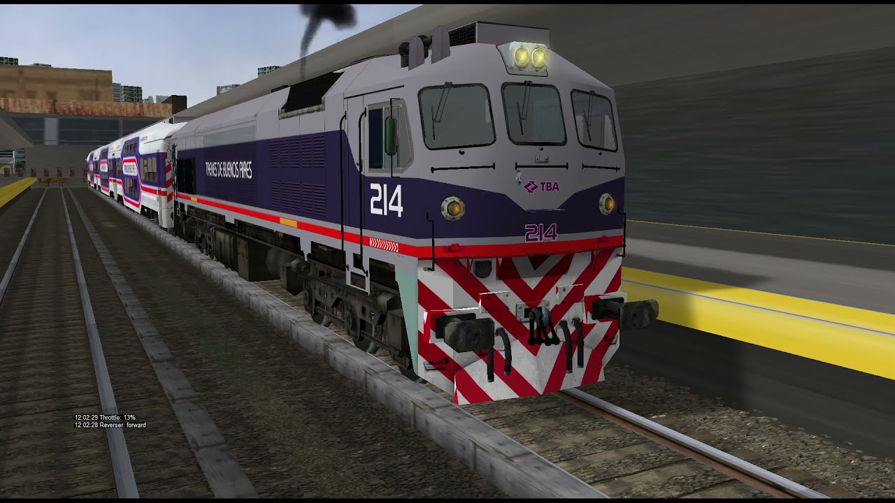 Open Rails TBA Sarmiento Once Moreno