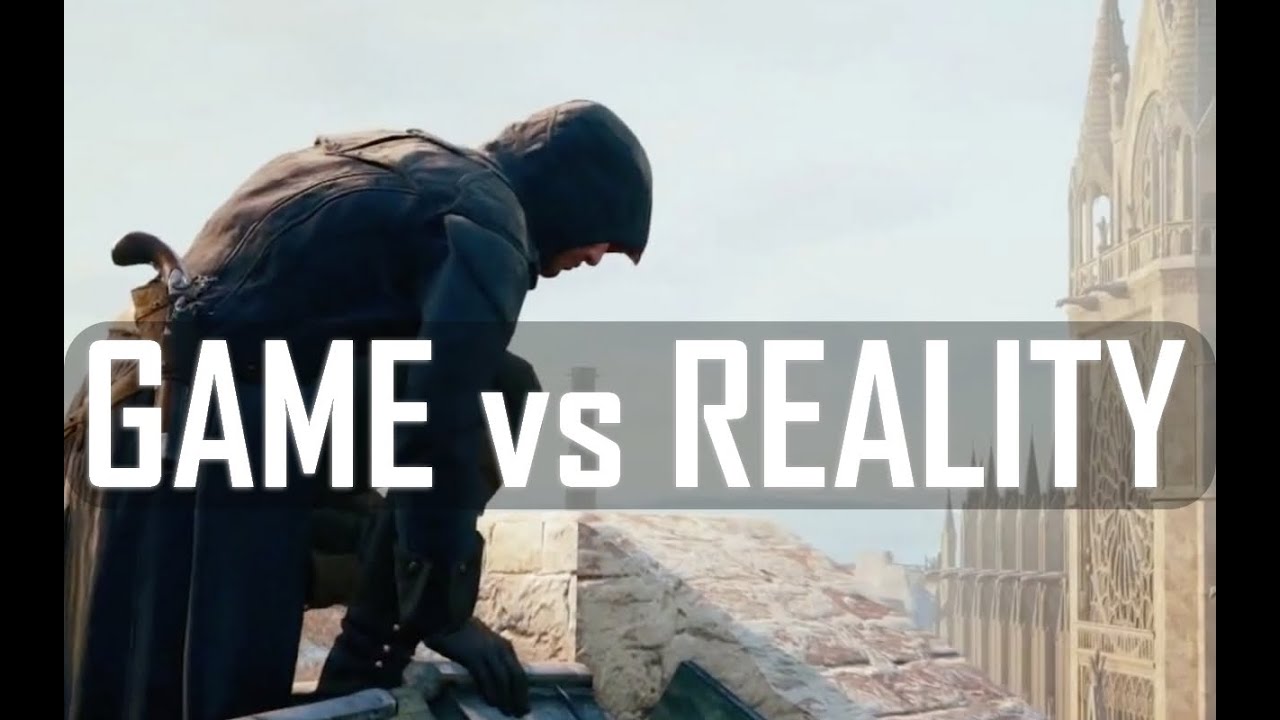 Assassin's Creed Unity - GAME vs REALITY [HD]