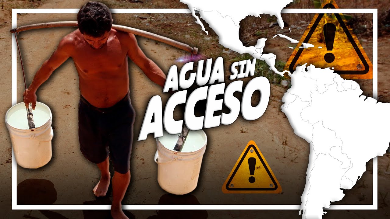 Los 10 países con MENOS ACCESO al AGUA en América Latina