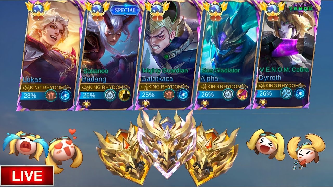 JUST SPAM MASHA. The Best Exp Player Is Live In MLBB. 