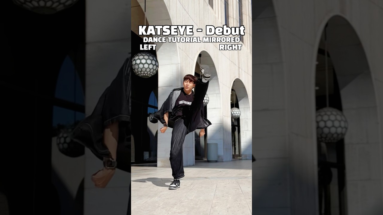 KATSEYE - &lsquo;Debut&rsquo; DANCE TUTORIAL MIRRORED #kpoptutorial
