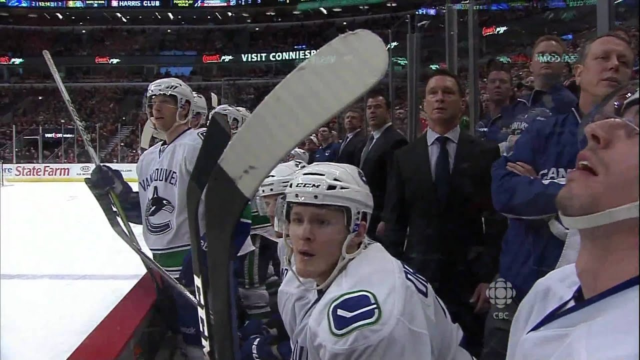 Mikael Samuelsson 3-2 Game Winning Goal - Canucks at Hawks - R1G3 2011 Playoffs - 04.17.11 - HD