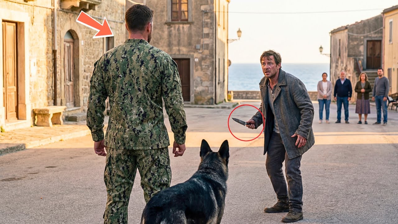 A Navy SEAL Sees a K9 Freeze in Silence — What He Does Next Saves Everyone!