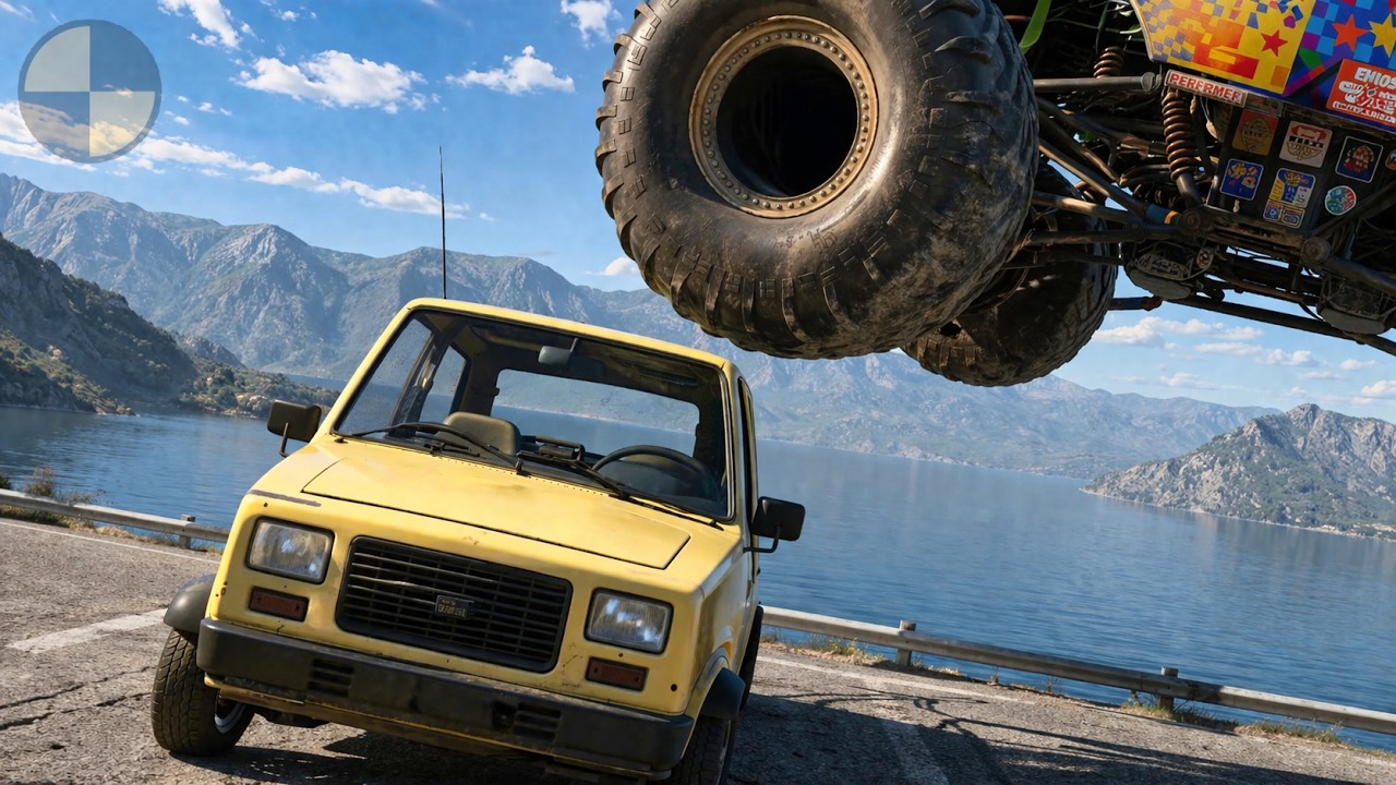 Monster Truck Mayhem on the Roads #5 in BeamNG.Drive