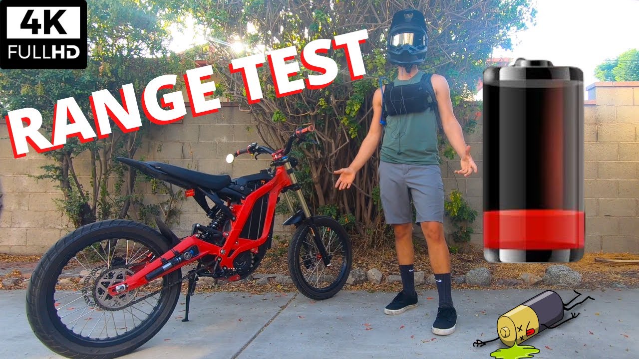 STREET RANGE TEST // Killing 50% Battery Full Video // SURRON X SEGWAY X260