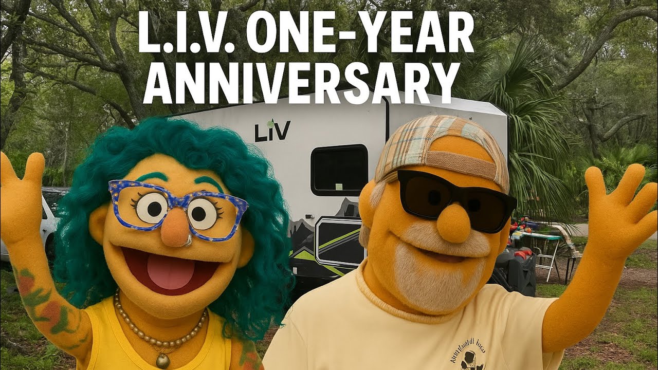 Мы жили 365 дней в году в трейлере LIV — вы не поверите, что произошло!