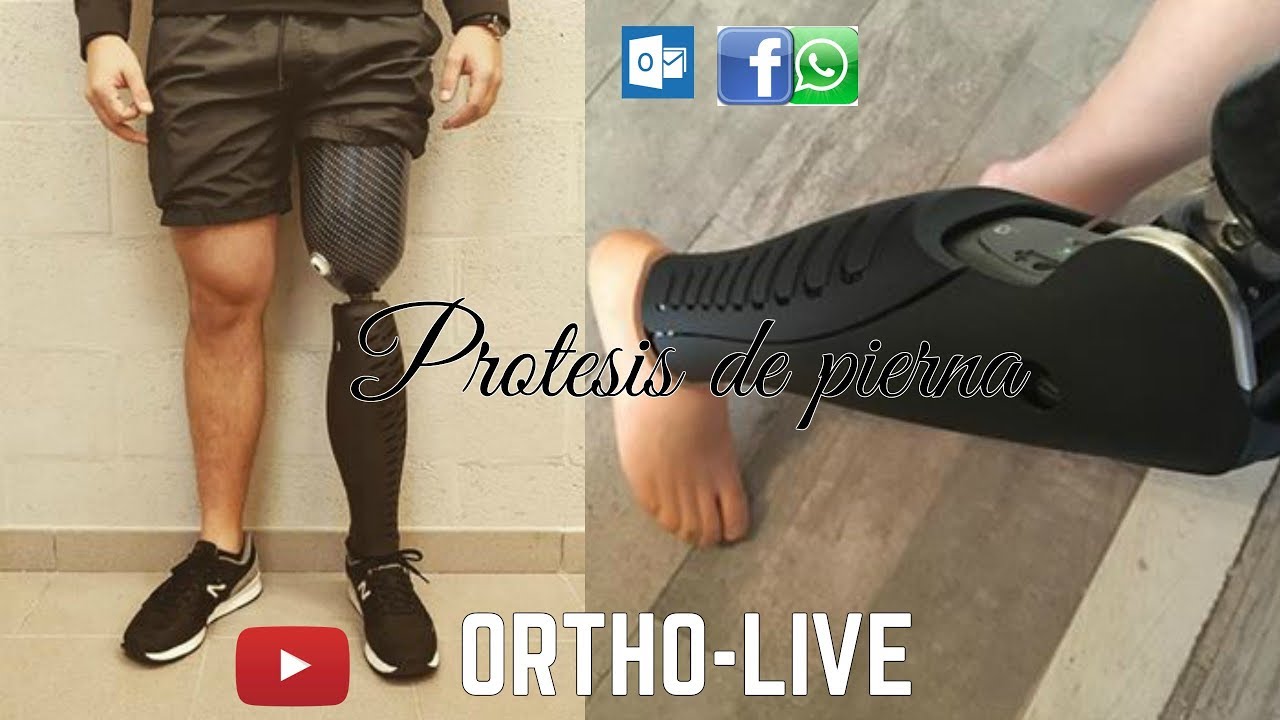 PRÓTESIS DE PIERNA  ALTA TECNOLOGÍA  - ORTHO-LIVE