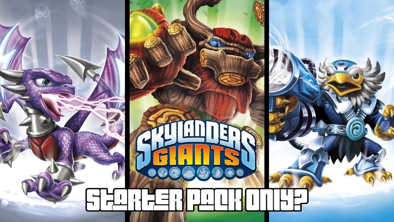 Can You Beat Skylanders: Giants Using ONLY the STARTER PACK?