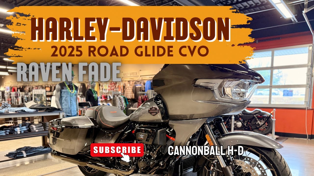 2025 Road Glide CVO in Raven Fade