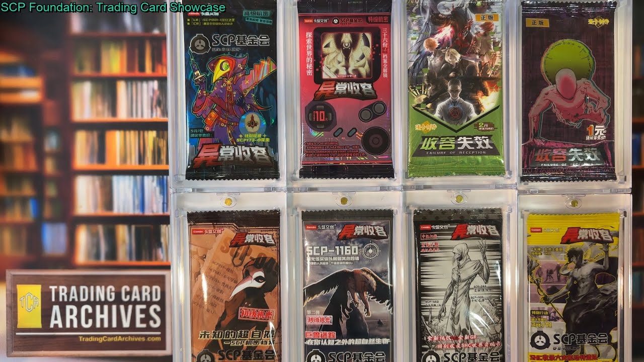 ☢️☣️ SCP Foundation Trading Cards Collection Showcase! ☣️☢️👨🏼‍⚕️ #scpfoundation #tradingcards