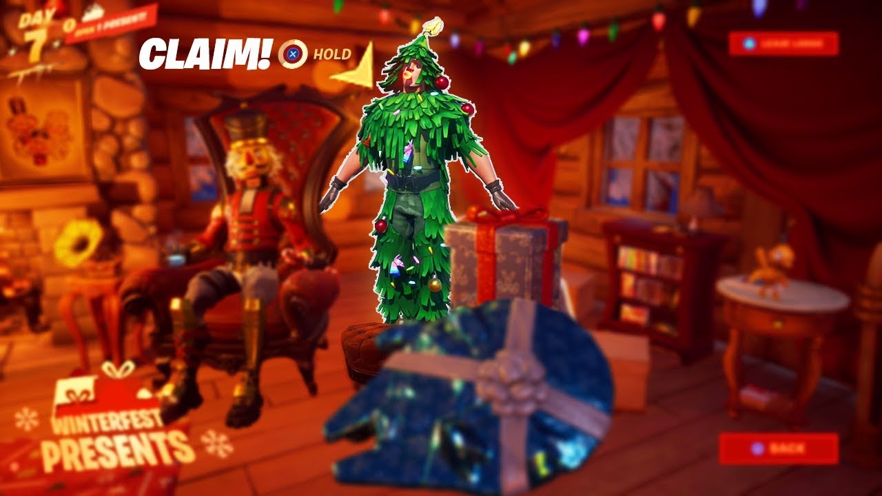 6 PRESENTS HIDDEN in Winterfest! (Fortnite)