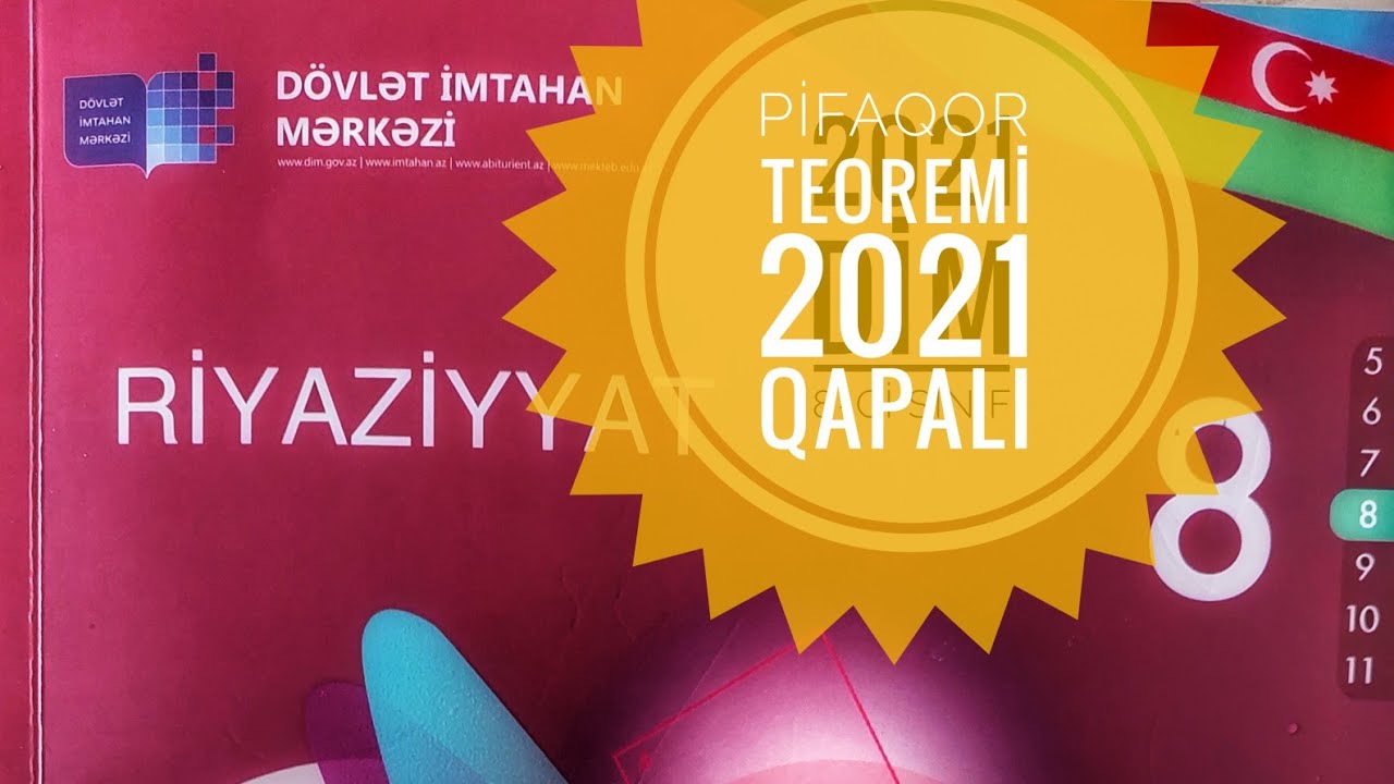 8-Cİ SİNİF DİM. PİFAQOR TEOREMİ 2021 (QAPALI).
