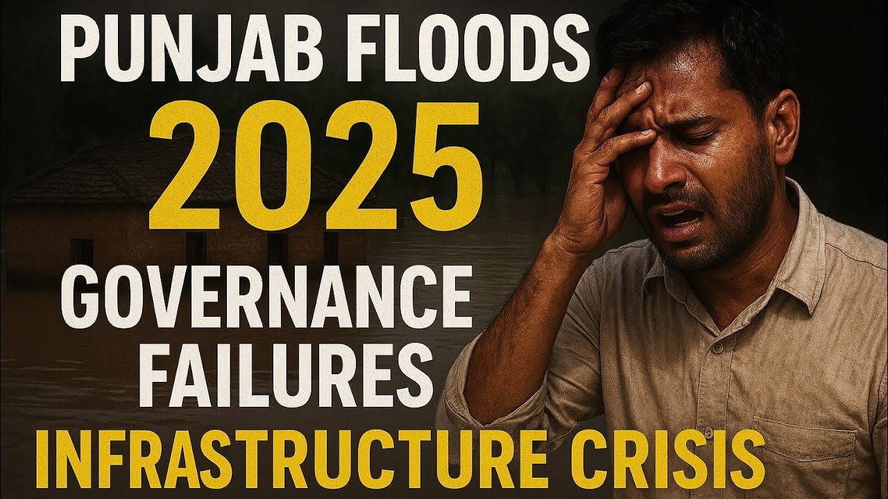 Punjab Floods 2025: Governance Failures & Infrastructure Crisis Explained