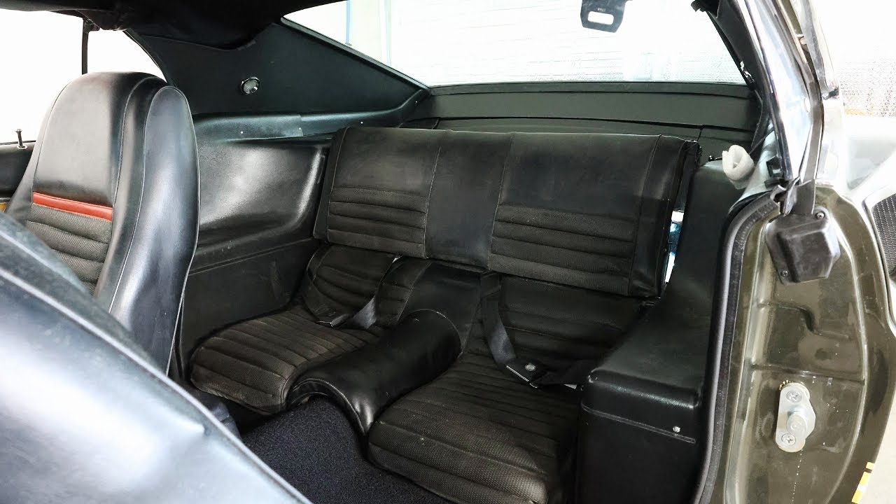 1969 Mustang Rear Seat and Seat Belt Install