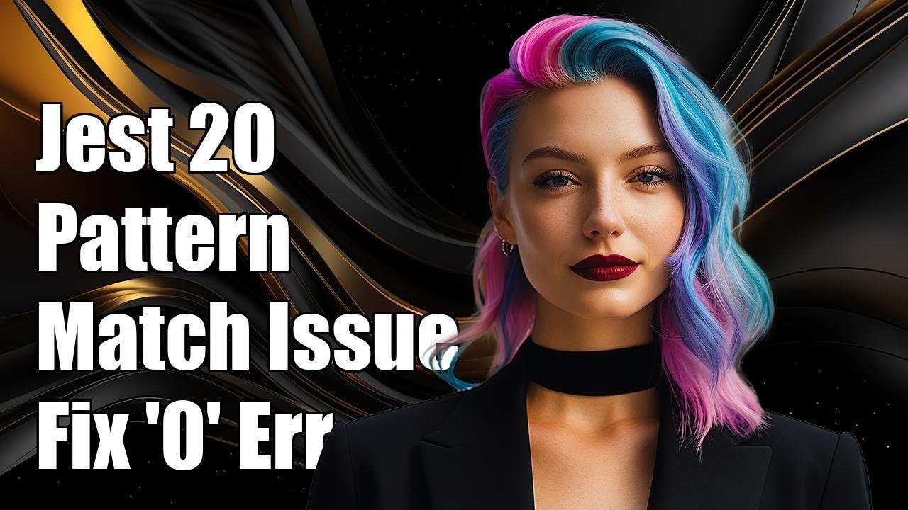 Jest 20 Pattern Matching Issue: Fixing '0 Matches' Error After Upgrade