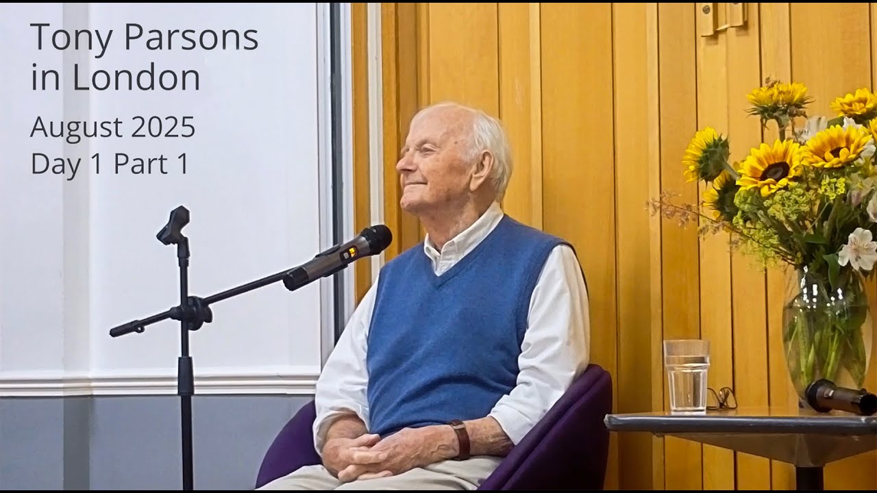 Tony Parsons · August 2025 Day 1 Part 1