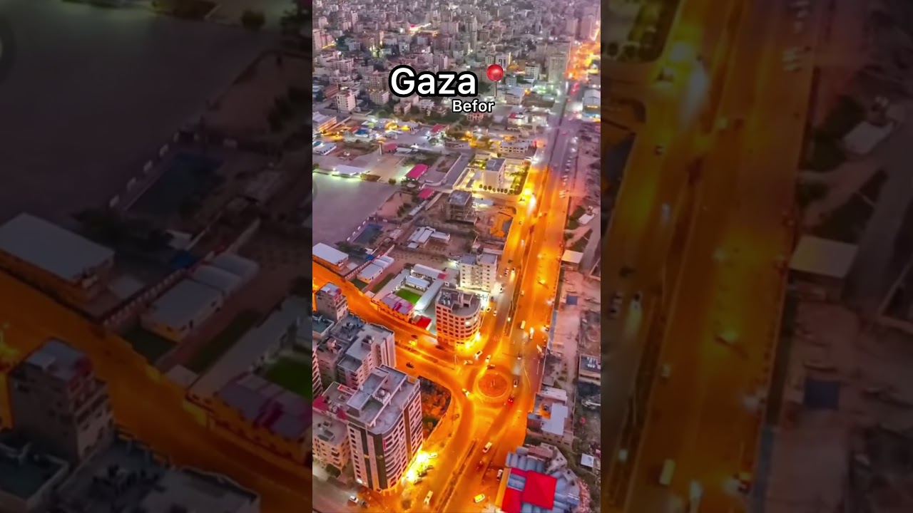 Gaza before 7th Oct,, now only the quiet of the rubble persists💔#gaza #after #war #north_gaza #