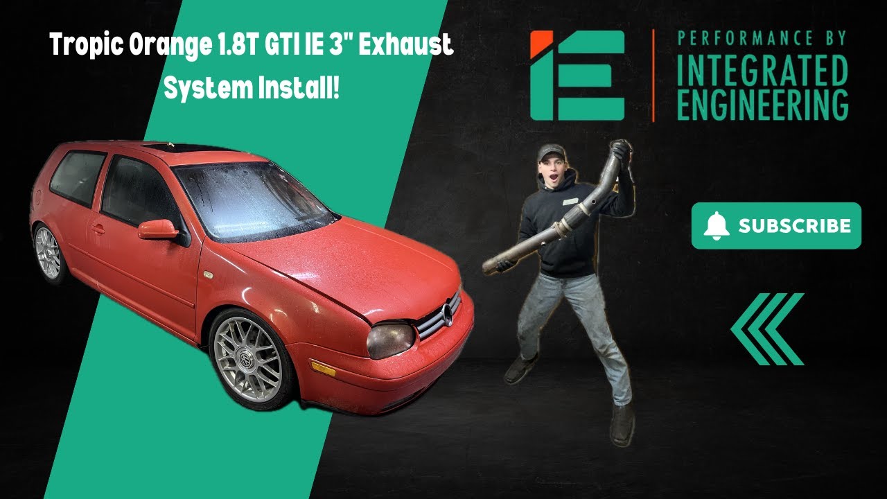 MK4 GTI 1.8T IE 3" Exhaust System Install! (Vlogmas Day 14)