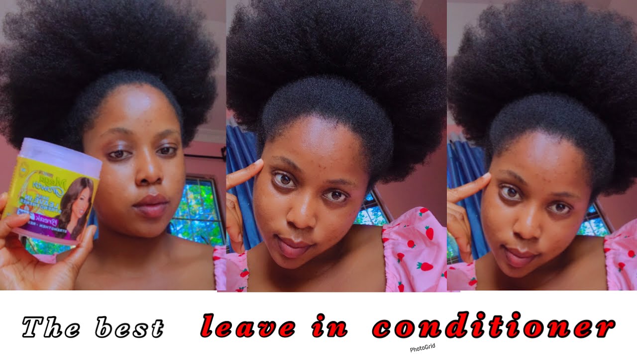 LEAVE IN-CONDITIONER NZURI YA NYWELE NATURAL NA ZENYE DAWA🌸🙌