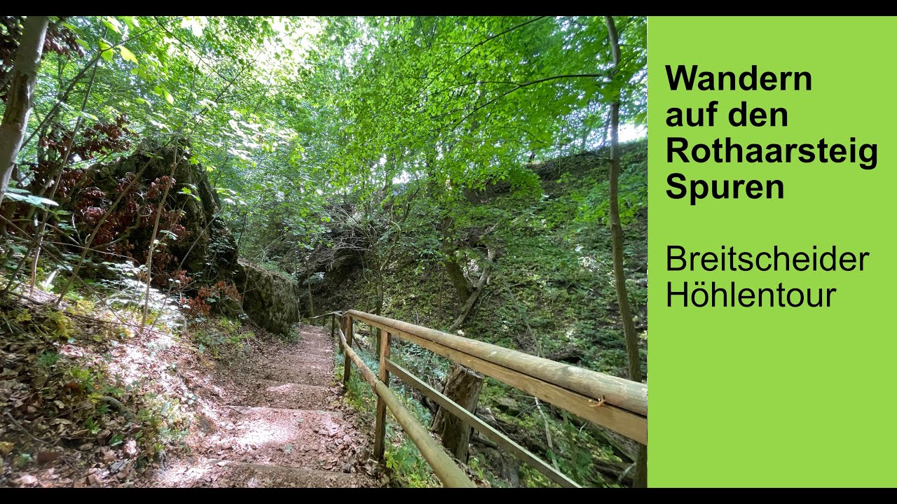 Unterwegs auf den Rothaarsteig Spuren – Breitscheider Höhlentour