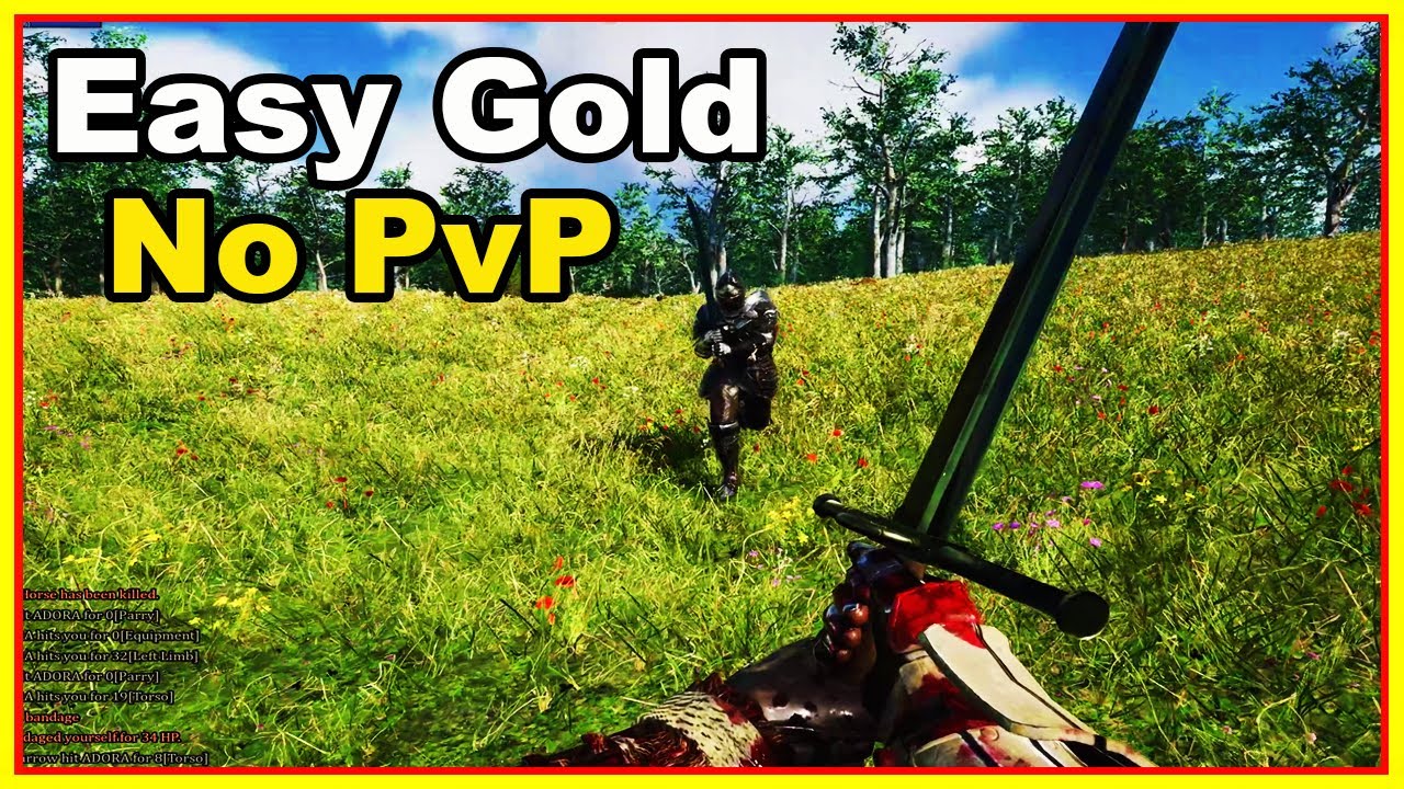 How to Safely Make Gold as a New Player in Mortal Online 2 - 100% Safe and Easy, 30g+ per Hour