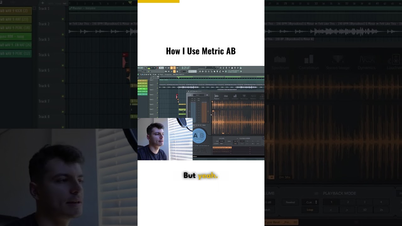 How I use Metric A/B! 10/10 reference plugin I highly recommend you guys try it out!