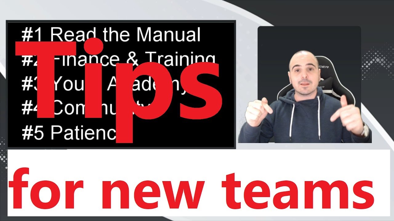 The Best 5 Tips for new teams #Hattrick