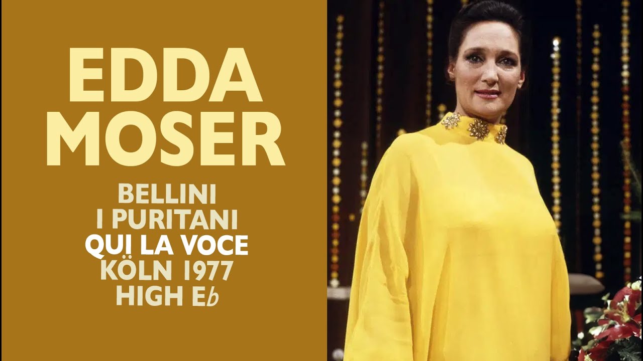 Edda Moser takes a rare step into Italian bel canto