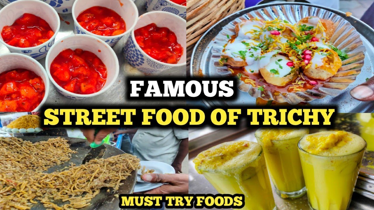 Must Try Famous Street foods of TRICHY - Sowcarpet Foods of TRICHY - @VlogThamila