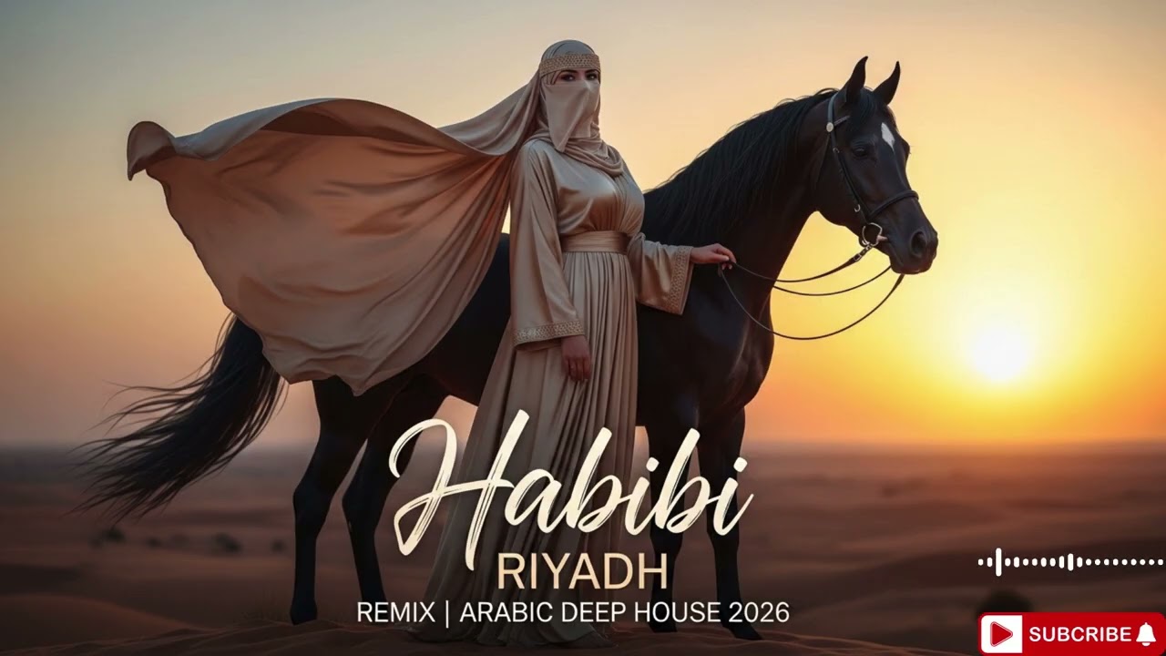 Habibi Arabian Nights 🔥 Riyadh Deep House Remix | Luxury Desert Drive & Cafe Lounge