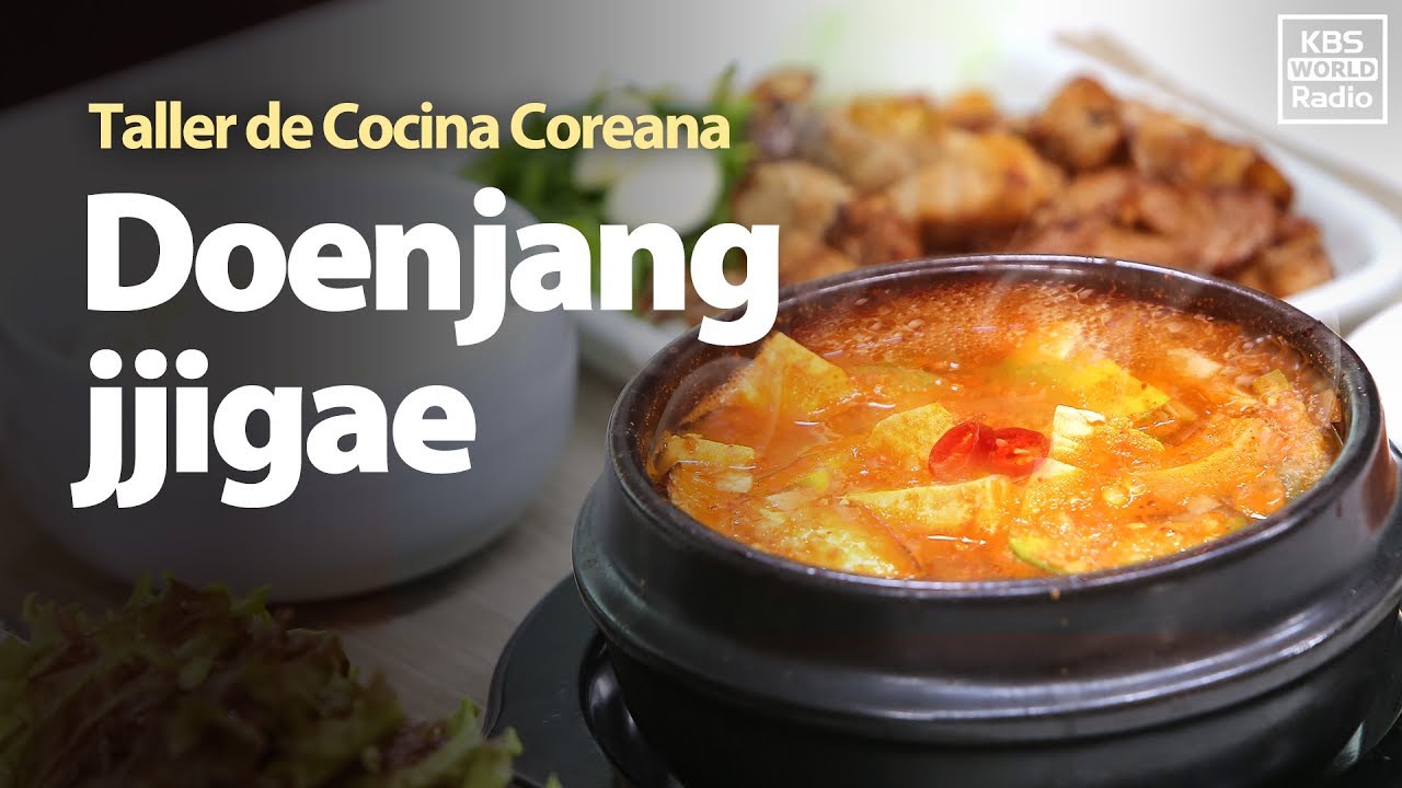 [Recetas coreanas] Doenjang jjigae, una sopa que combina perfectamente con carne