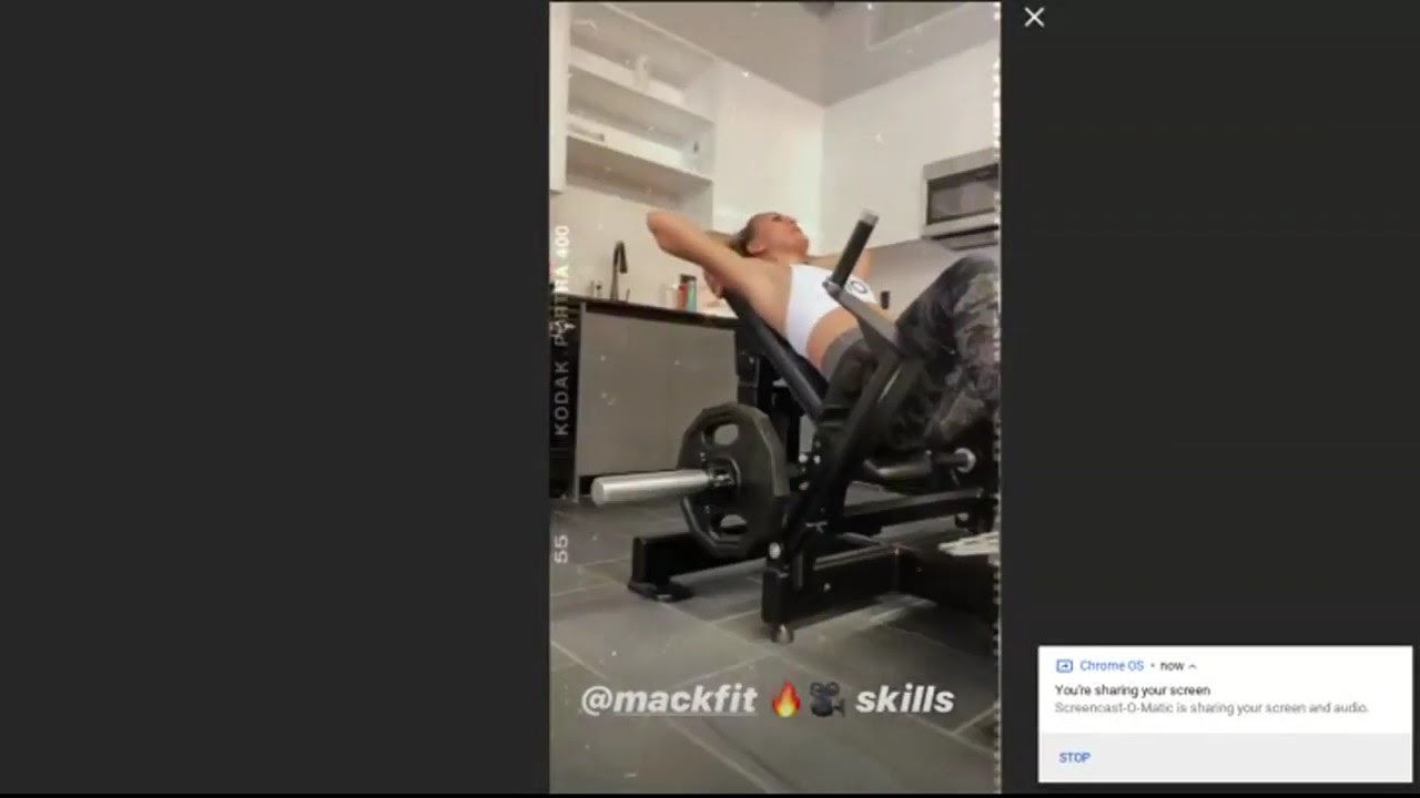 LaurDIY booty exercise