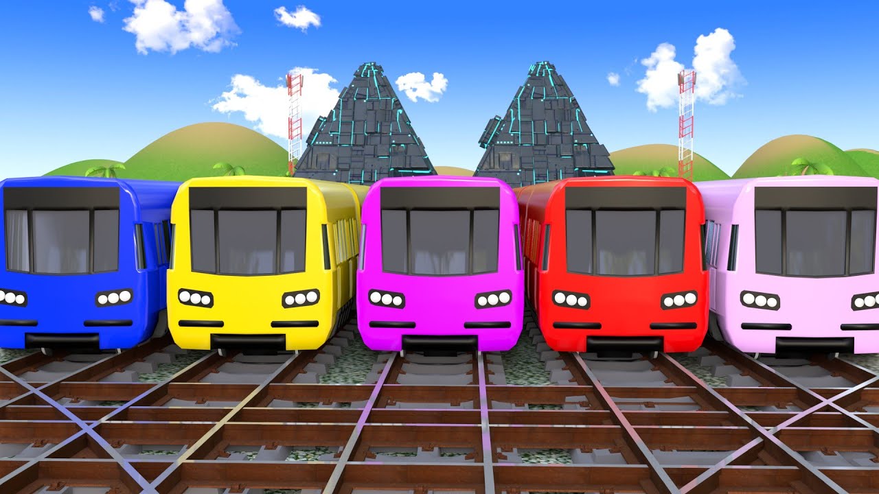 【踏切アニメ】複雑な電車 3 TRAIN | Fumikiri 3D Railroad Crossing Animation #1 #1million