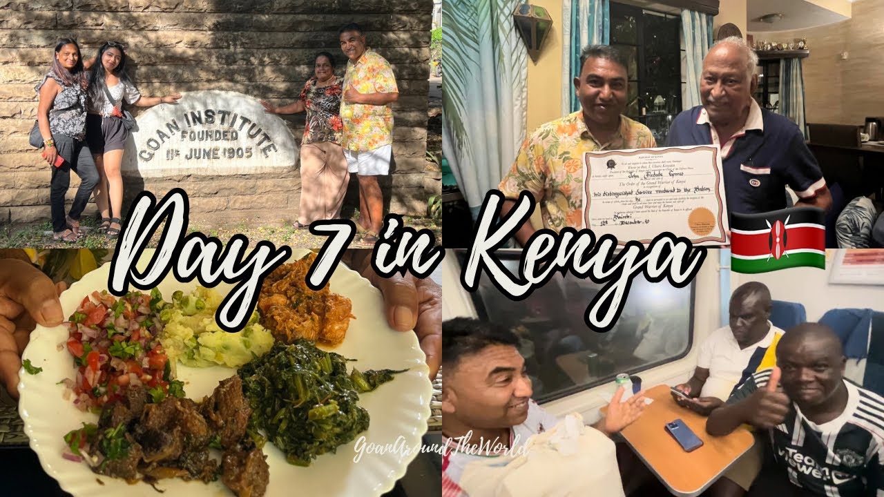 Kenya Day 7 | The Goa Nairobi Connection | The Goan Institute | History | Food | GoanAroundTheWorld