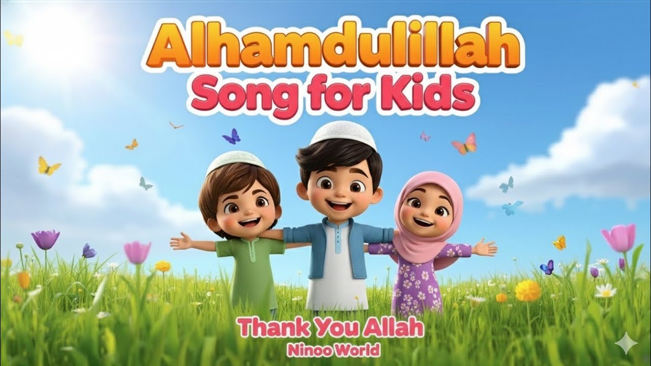 The Best Alhamdulillah Song | Islamic Songs For Kid | Best Muslim Songs For Kids | Ninoo World