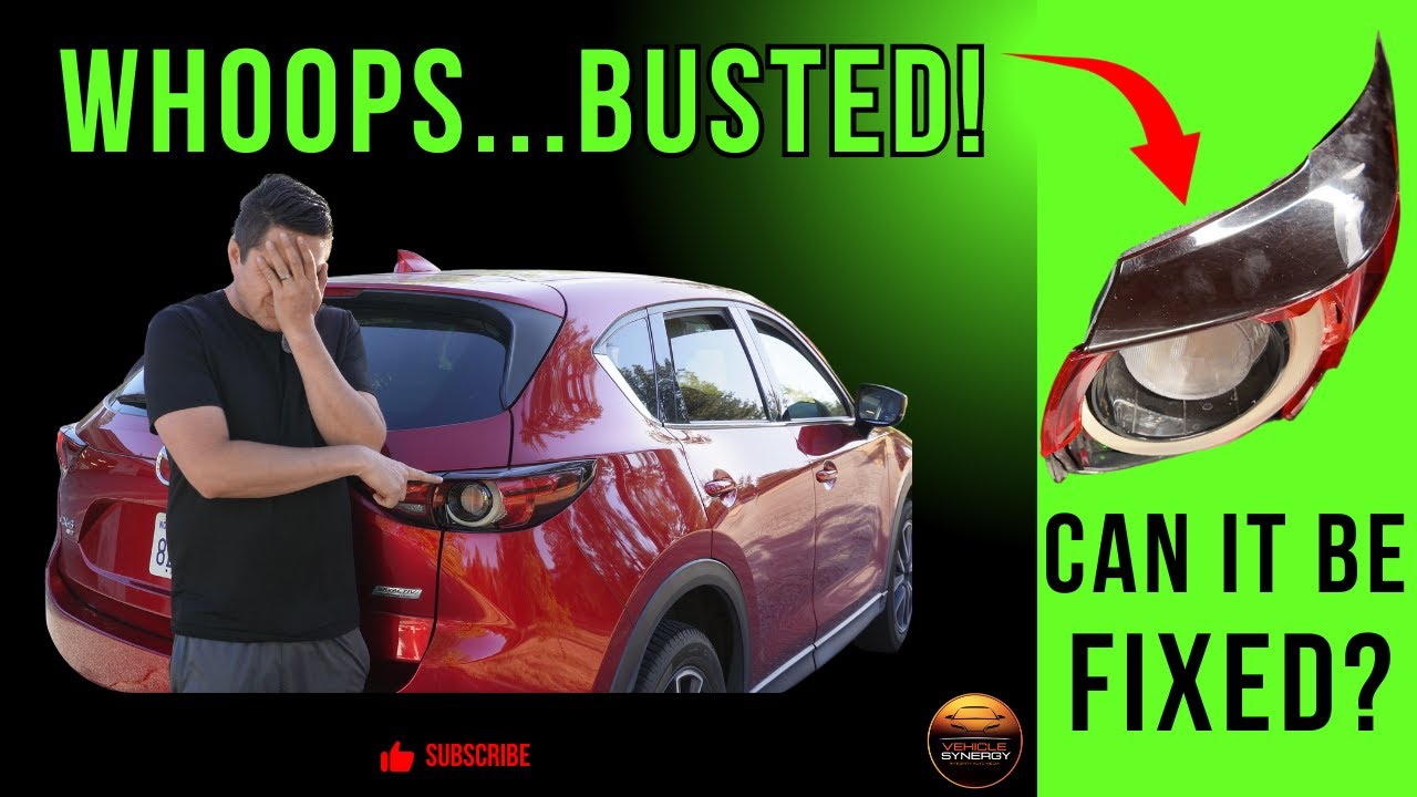 Taillamp BUSTED! | Can it be replaced EASILY? | Full Tail Light Replacement