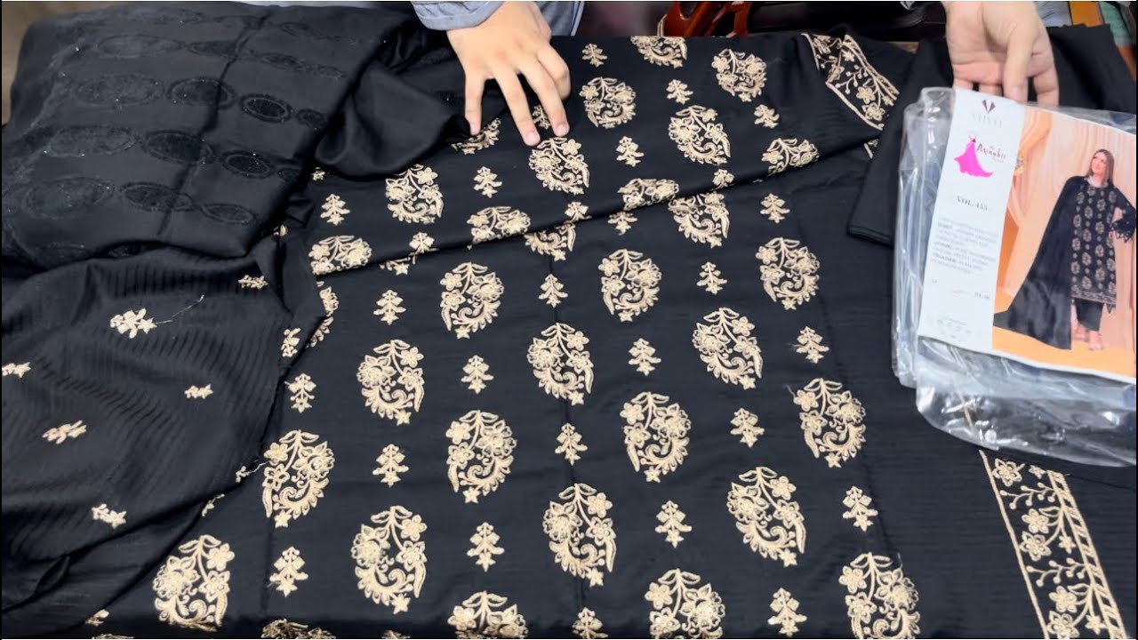 BAREEZE Luxury Embroided 3PC Unstich Suits | Bareeze Designer Dresses Unstich Suits Sale |#bareeze