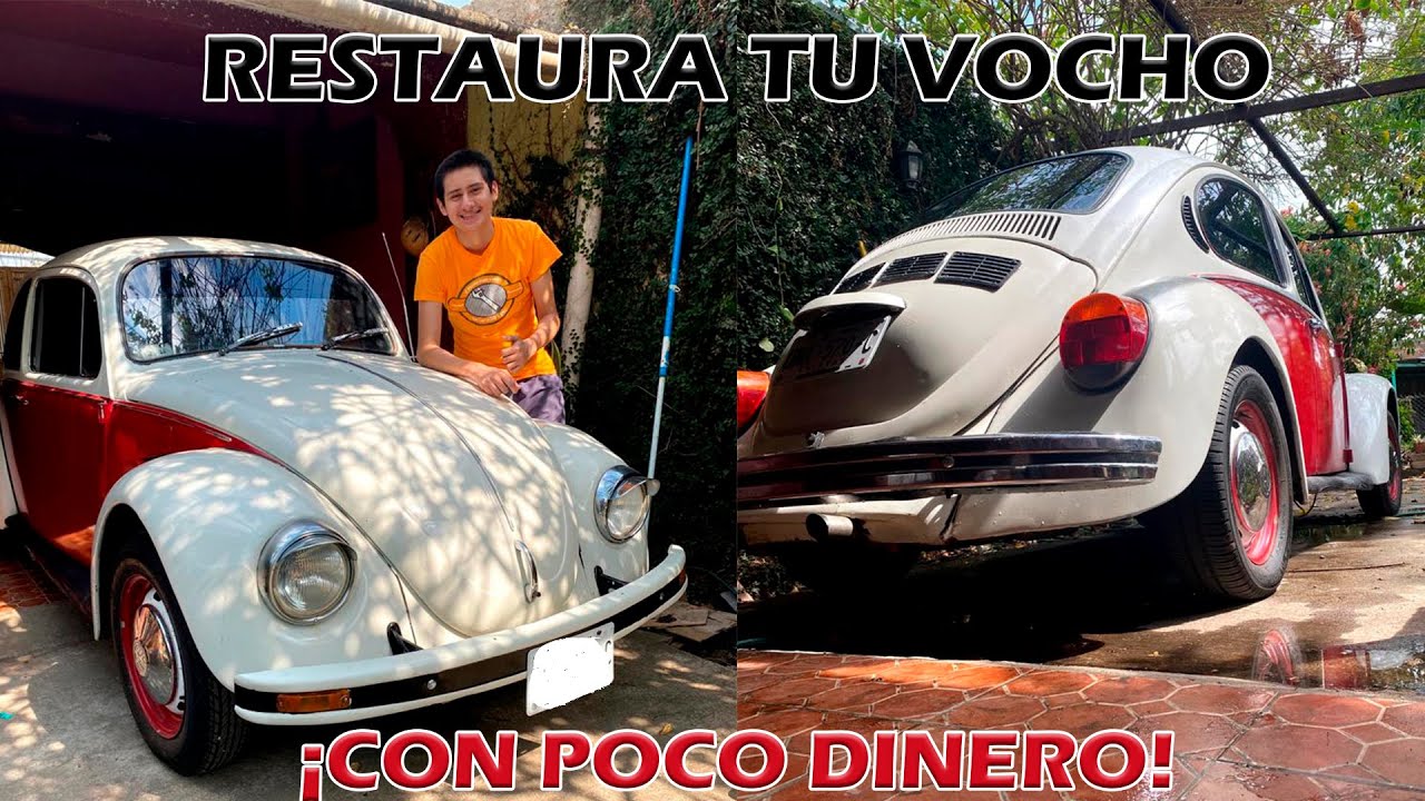 Como RESTAURAR VOCHO Auto Antiguo con POCO DINERO Paso a Paso Pt2-ACCION MECANICA!