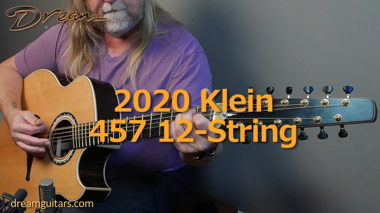 Brand New Klein 457 12-String, Brazilian Rosewood & Sitka Spruce
