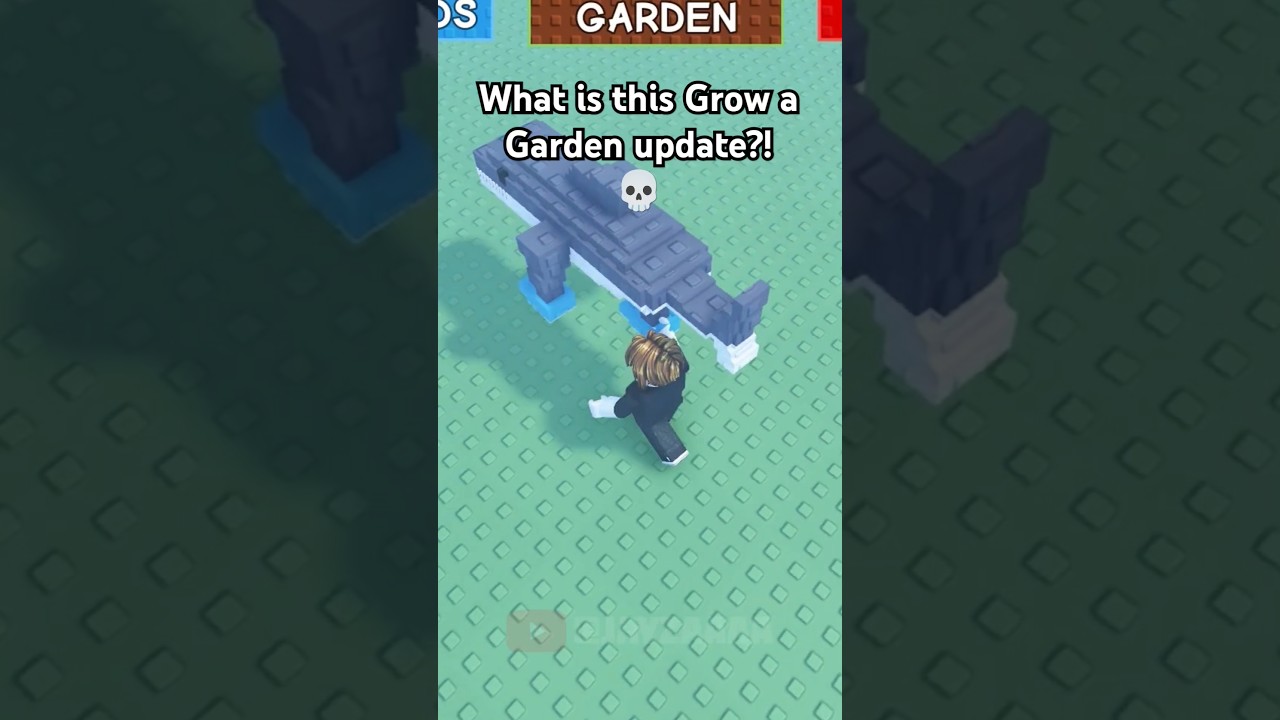 What is this Grow a Garden UPDATE 💀 #roblox #robloxedit #growagarden #update #funny #shorts