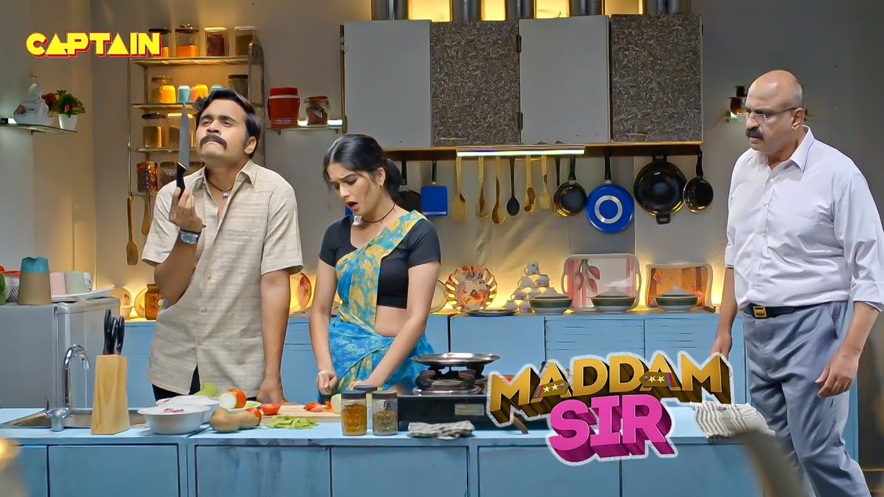 संतोष और चीता घुसे किसी अंकित के घर नौकर बन कर  | Maddam Sir | Full Episode  |
