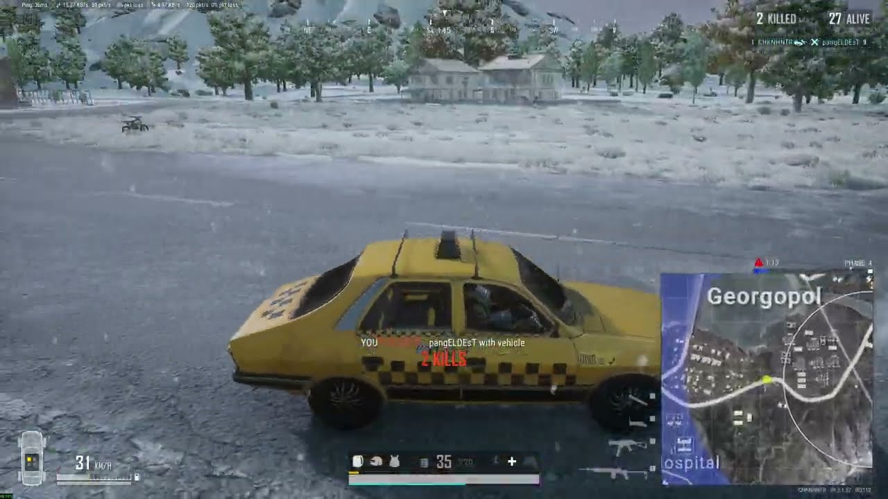 Dinner is served! Might be cold though, 198. @PUBG Erangel: Subzero