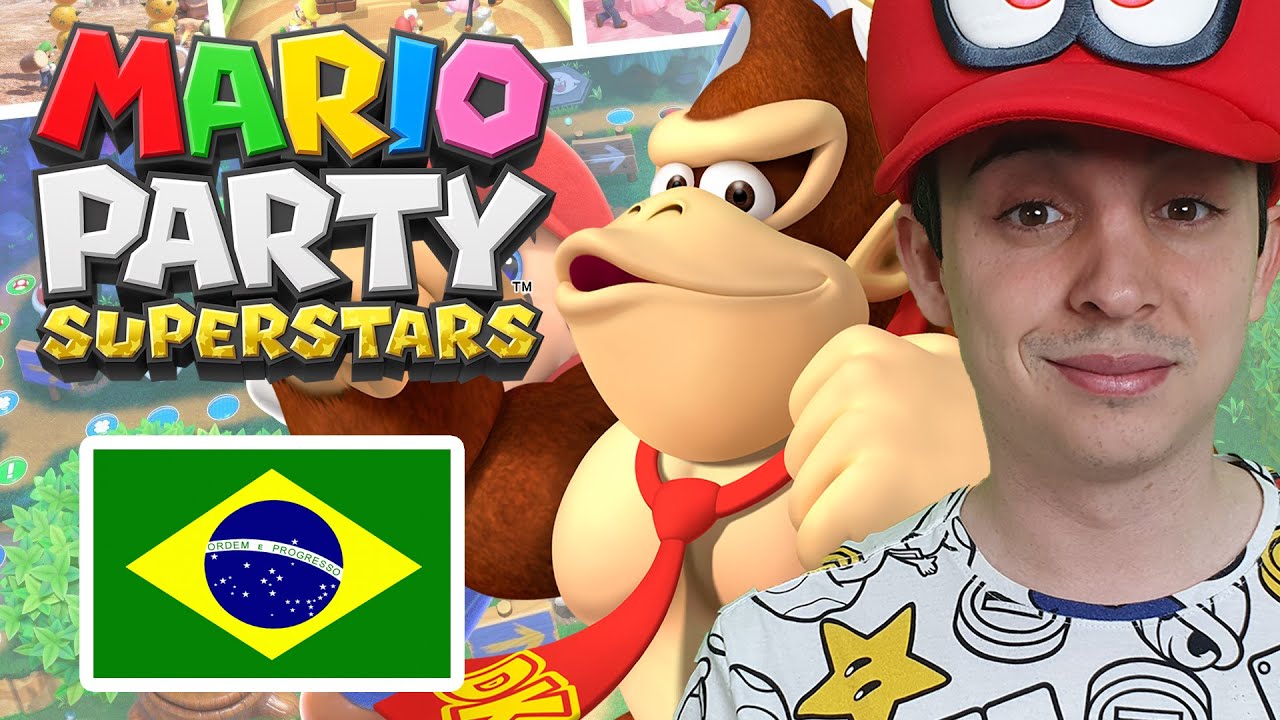 METENDO A BANANA NO BOLO ( ͡° ͜ʖ ͡°) - Mario Party Superstars #3  |  Dublado PT-BR SWITCH