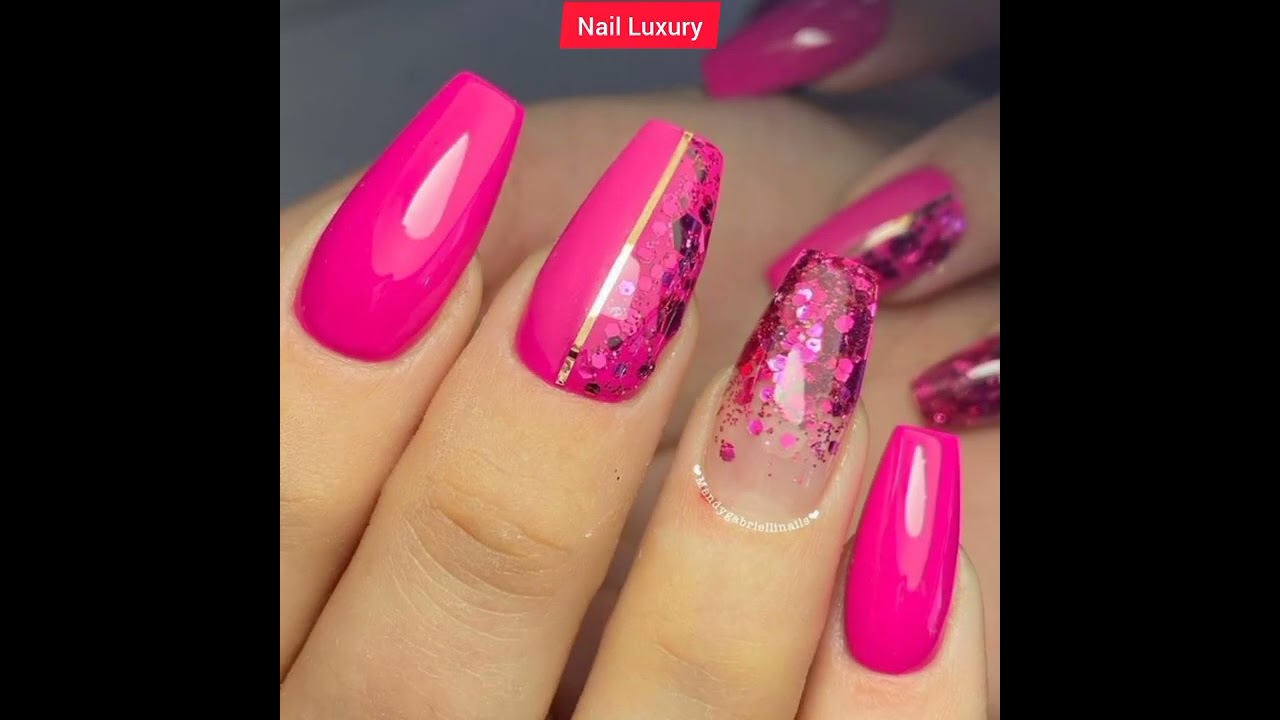 💕Top trending party wear nails //Nail art ideas 2023 for short & long nails 🔥#naildesign #nailart