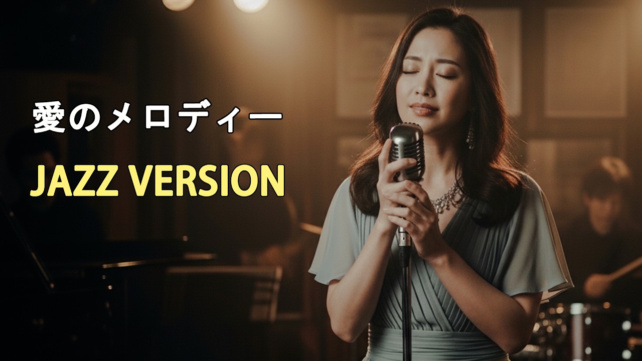 愛のメロディー  [Official Lyric video] Japanese Jazz Cover