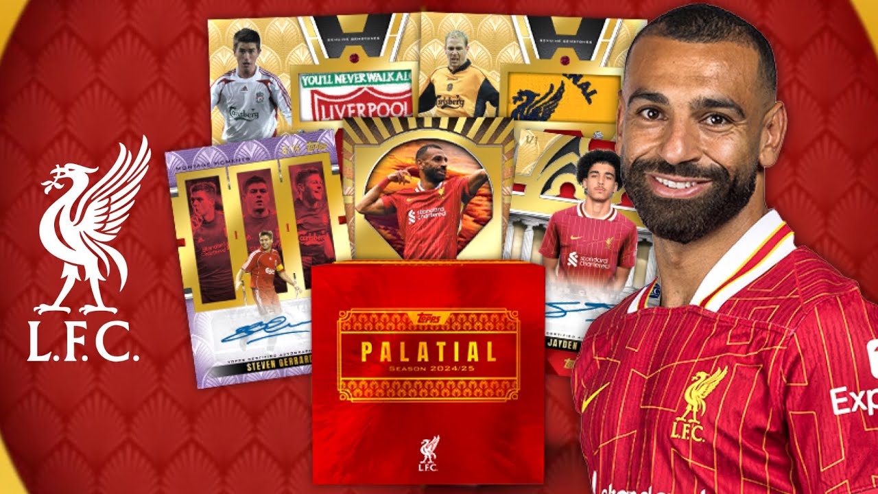 Открываем НОВУЮ коробку Topps Liverpool Palatial 24/25! 😱